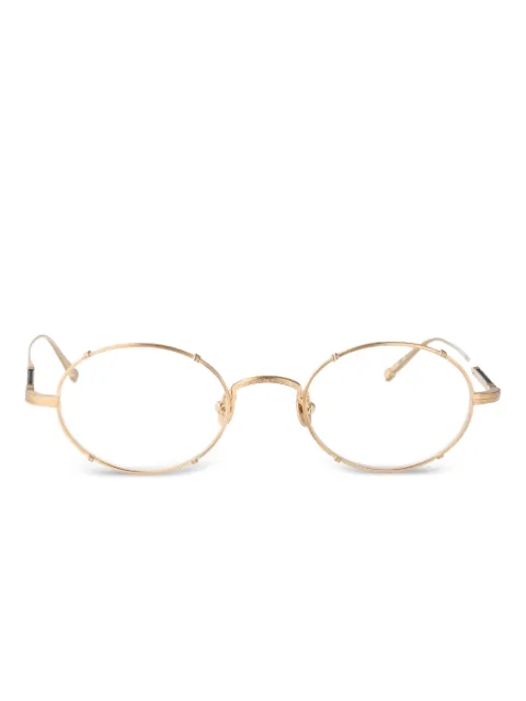 Matsuda oval-frame glasses