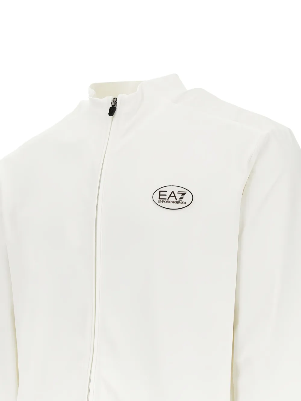 Ea7 Emporio Armani Athletic jack met rits Wit