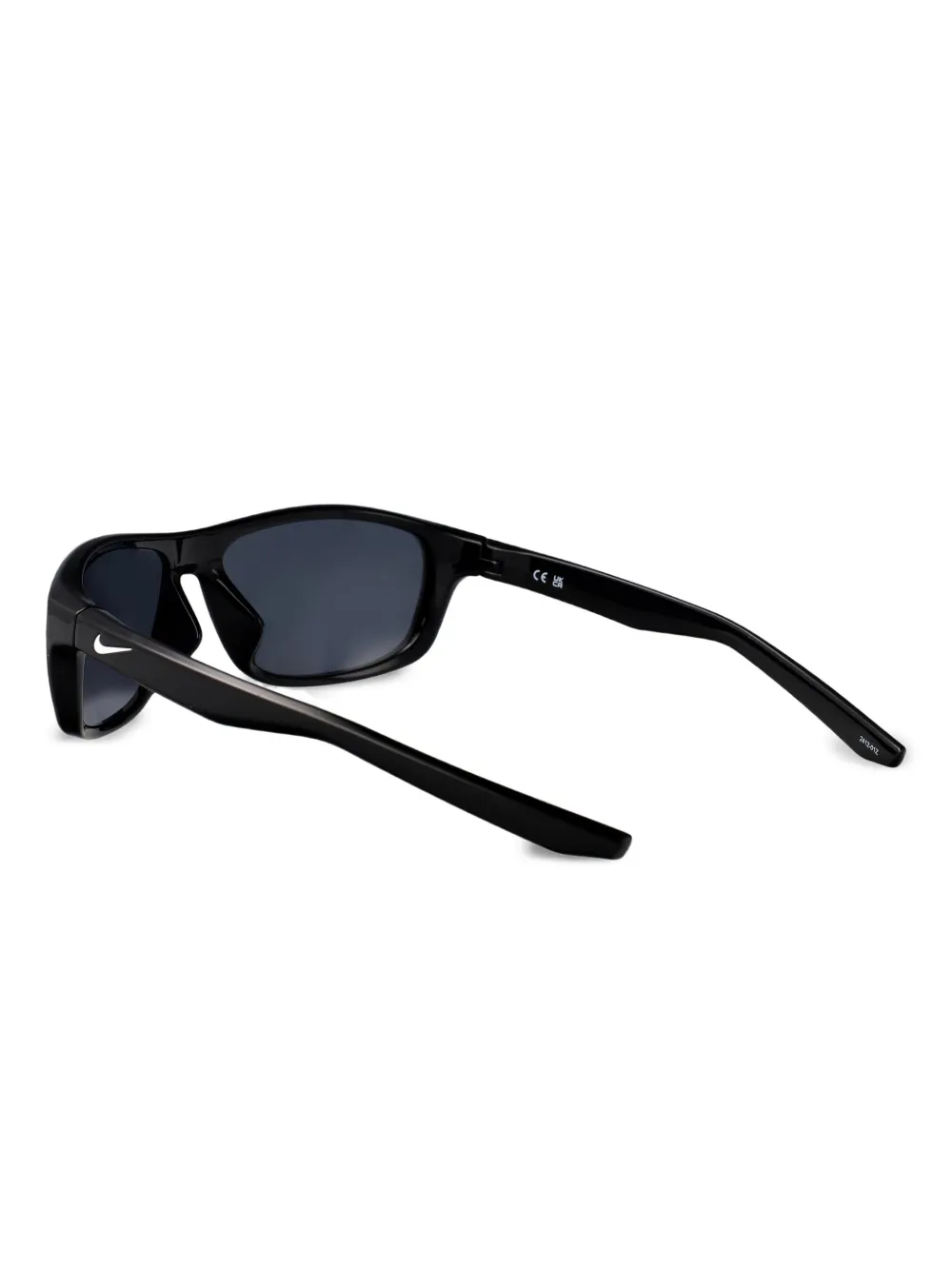 Nike Zonnebril met rechthoekig montuur Zwart