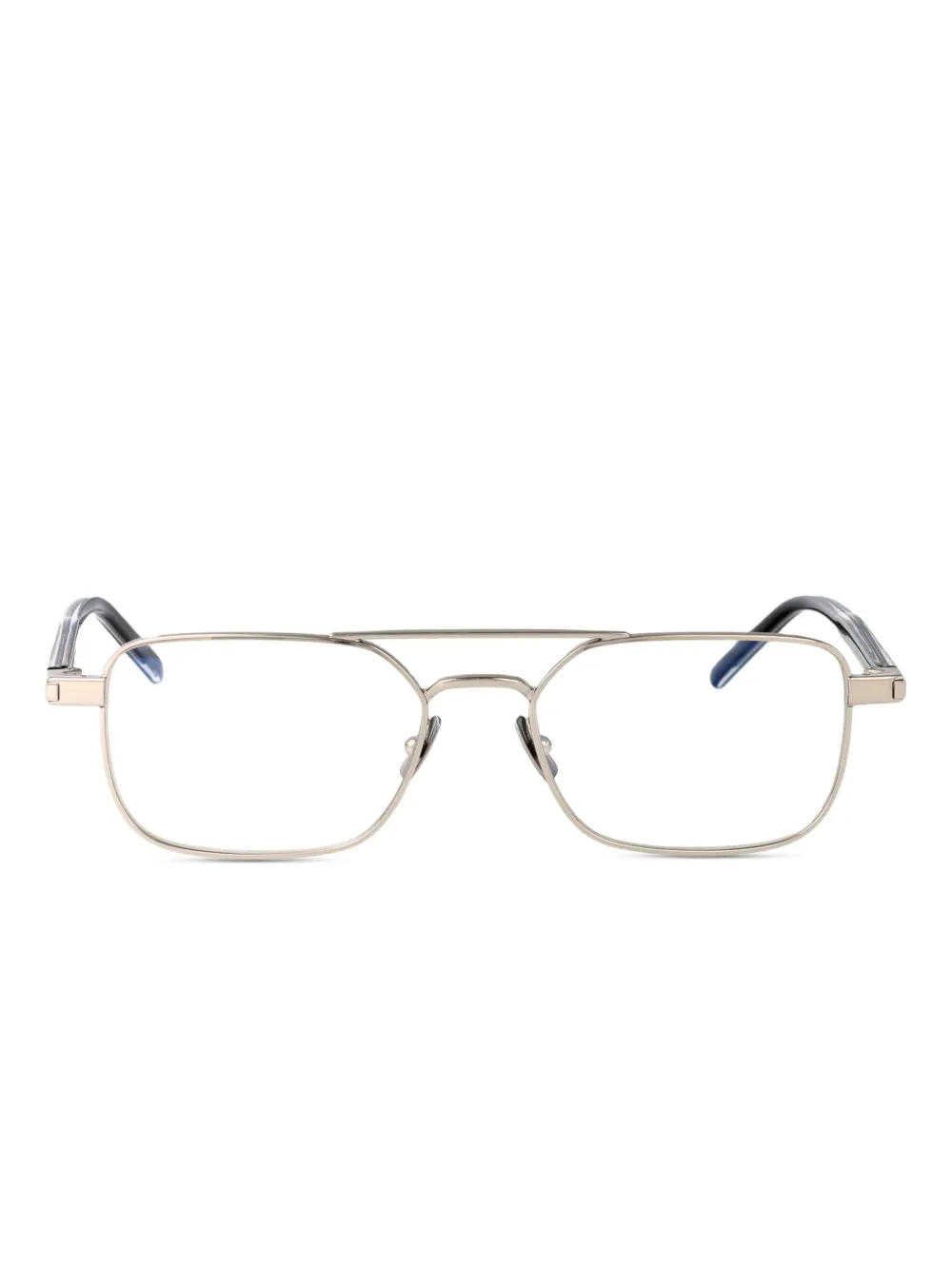 Saint Laurent Eyewear rectangle-frame glasses | dorado | Image 1