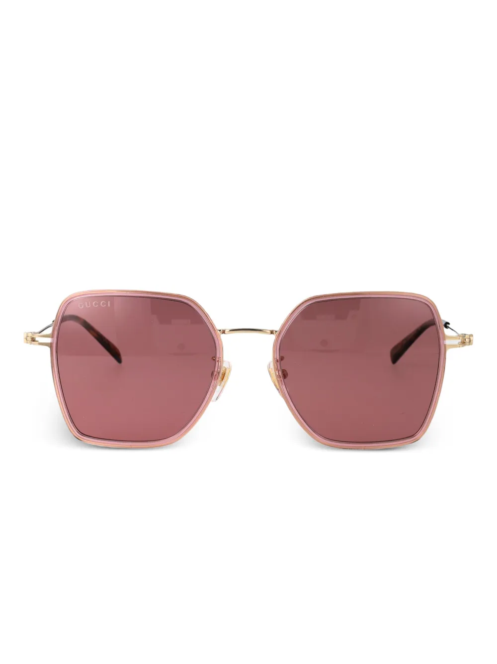 Gucci Eyewear Zonnebril met GG-logo Roze