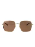 Gucci Eyewear Interlocking G sunglasses - Neutrals