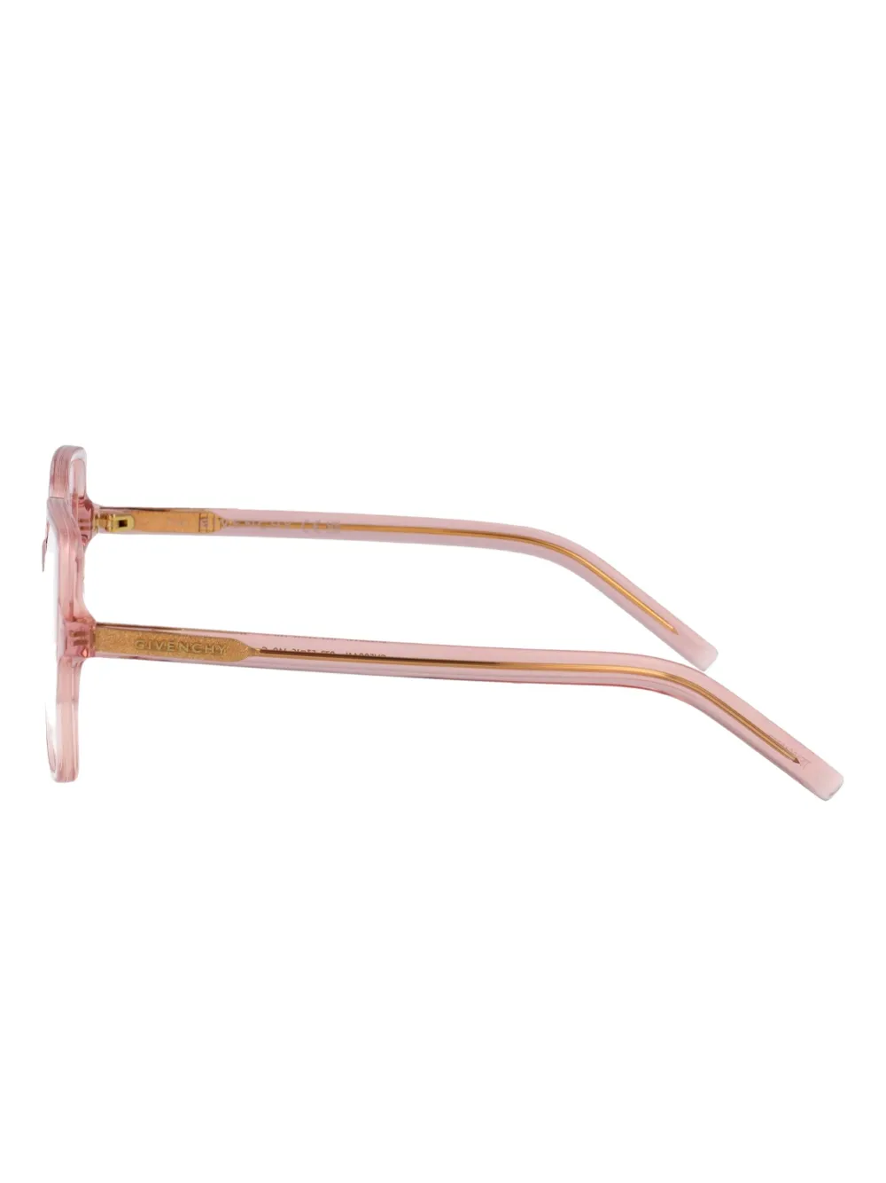 Givenchy Eyewear Bril met vierkant montuur Roze