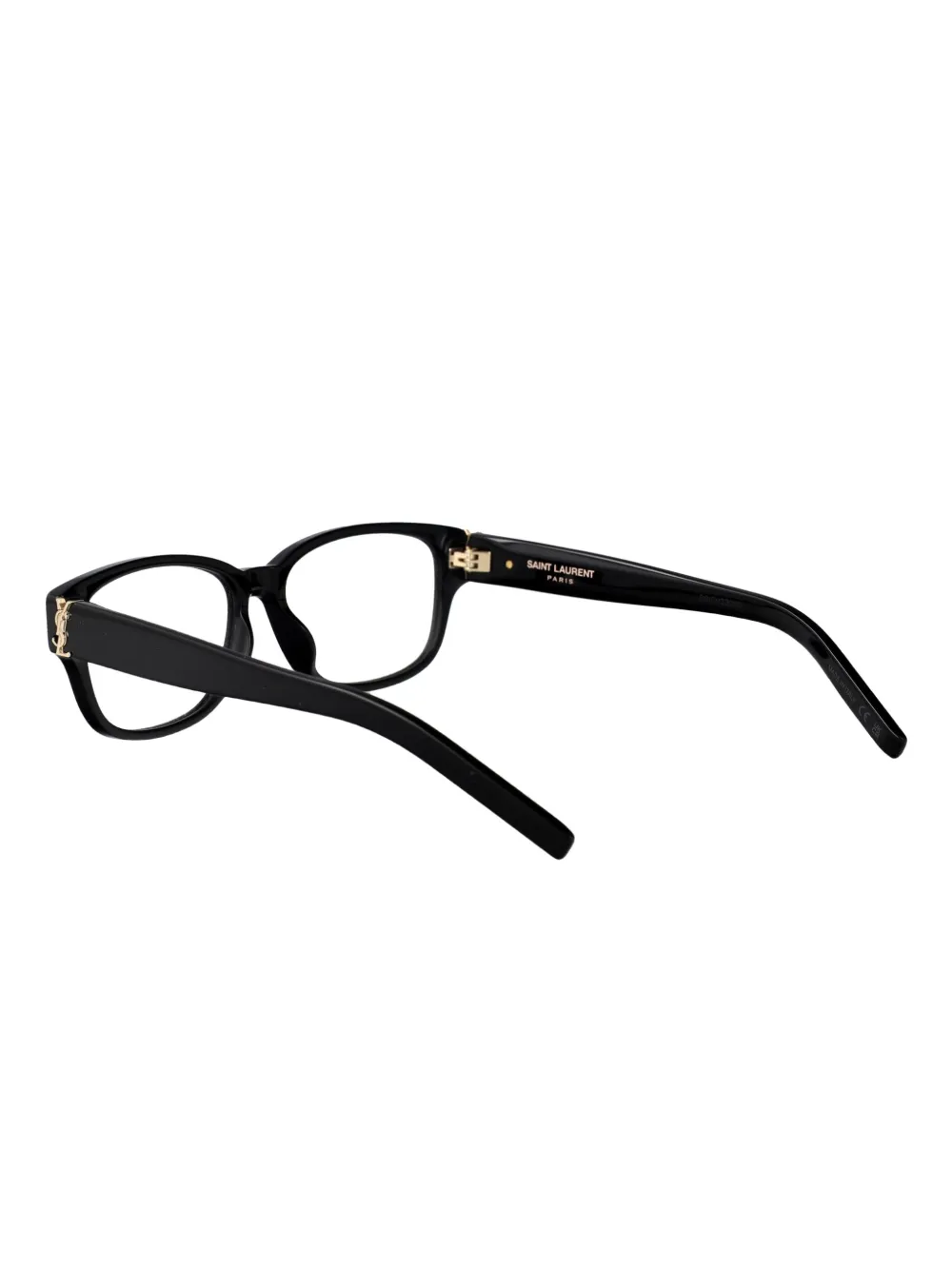 Saint Laurent Eyewear Bril met rechthoekig montuur Zwart