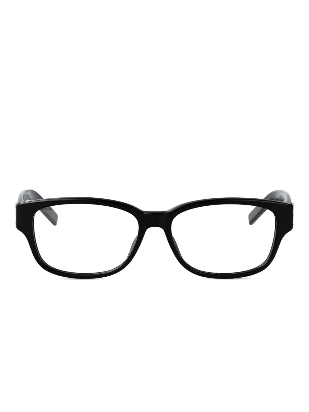 Saint Laurent Eyewear rectangle-frame glasses | Black | Image 1