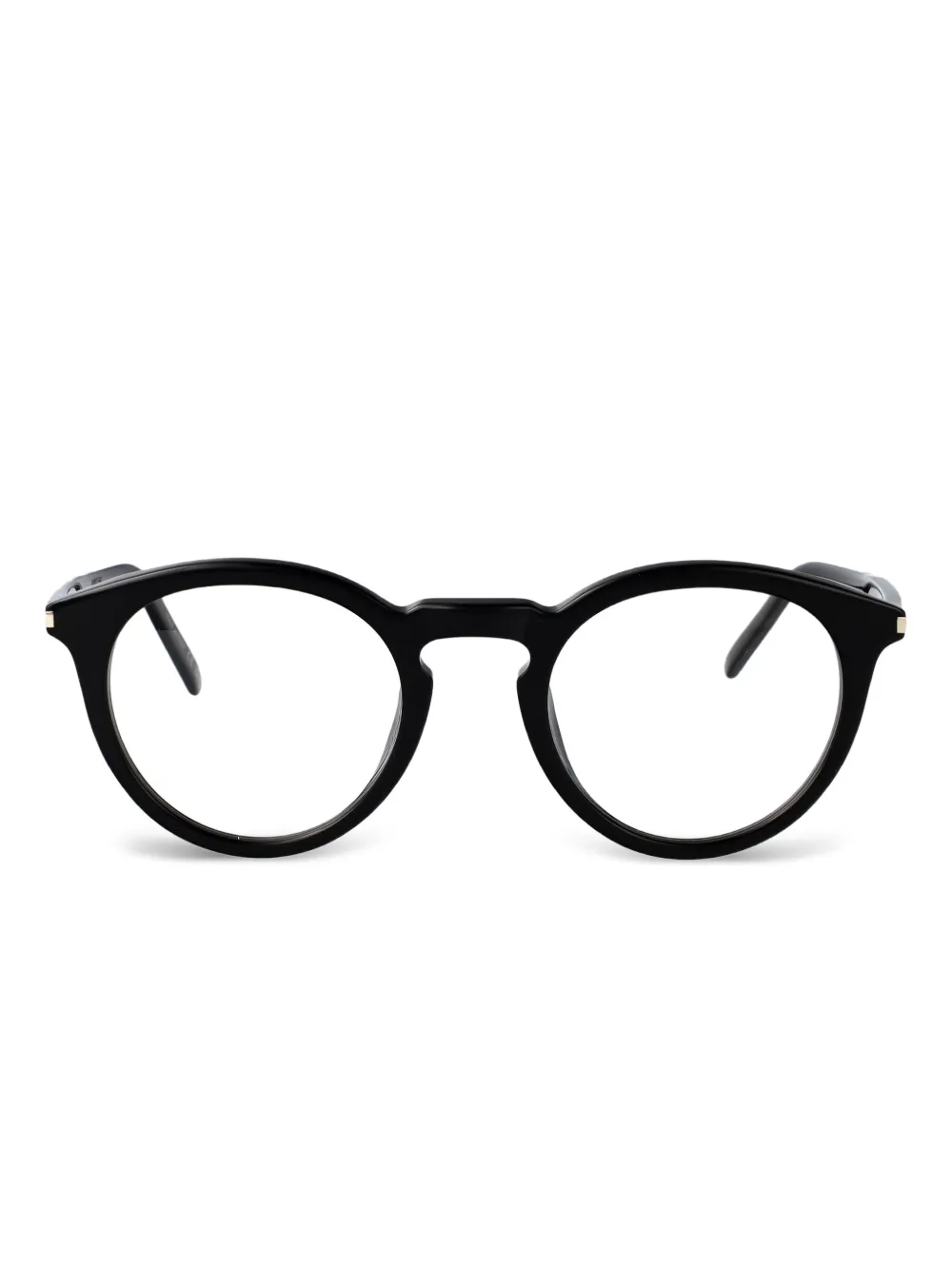 Saint Laurent Eyewear Bril met rond montuur Zwart