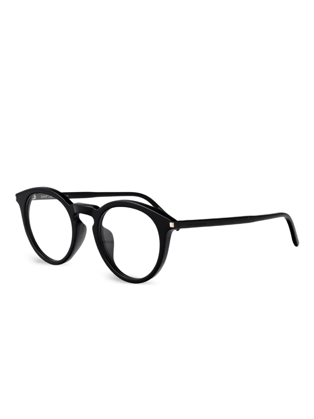 Saint Laurent Eyewear Bril met rond montuur Zwart