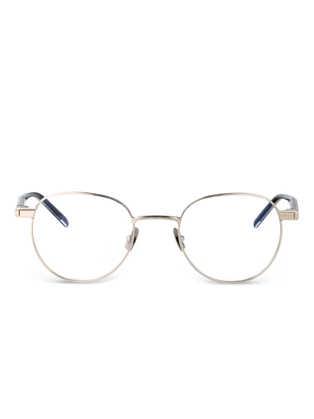 Saint Laurent Eyewear lentes con armazón redonda | plateado | Image 1