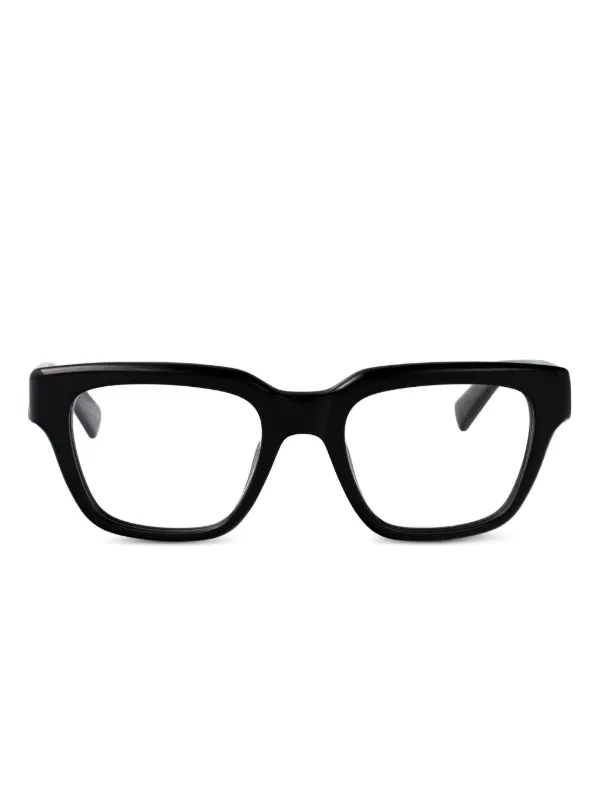 Saint Laurent Eyewear square-frame Glasses Black FARFETCH IN