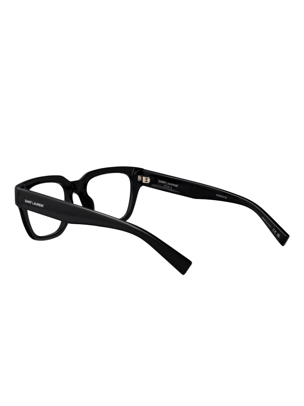 Saint Laurent Eyewear Bril met vierkant montuur Zwart
