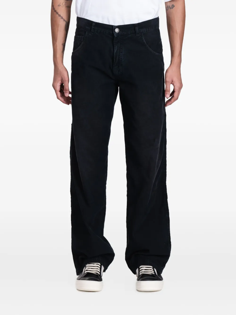 Palm Angels corduroy trousers | Black | Image 1
