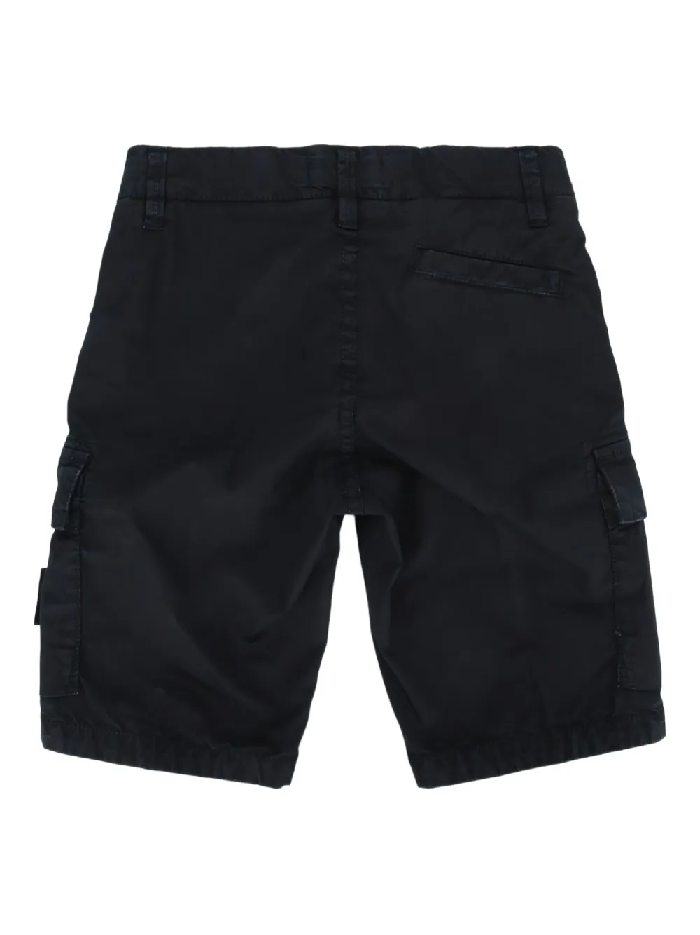 Stone Island Junior Shorts met Compass-logopatch Blauw