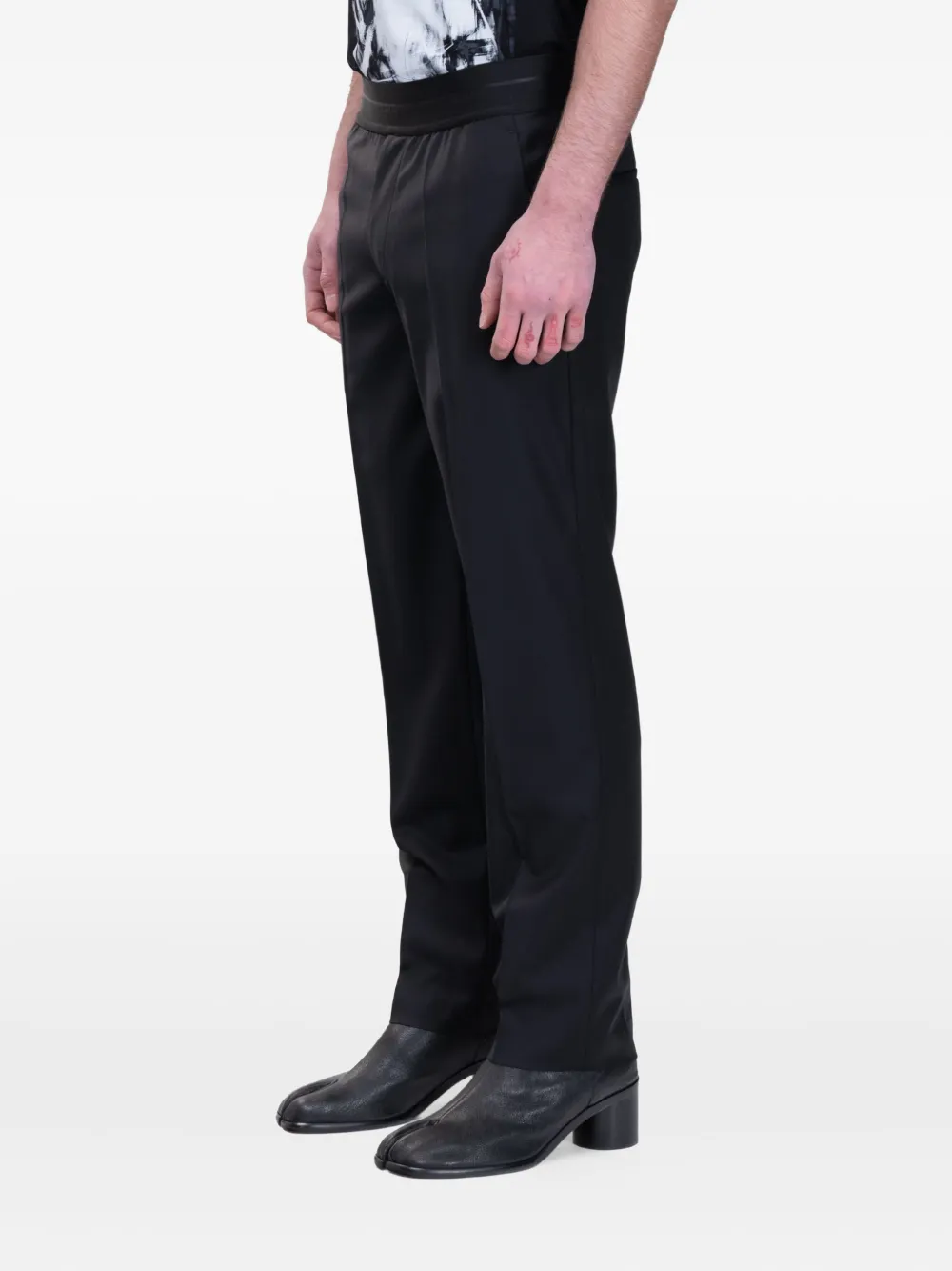 Helmut Lang wool trousers - Zwart