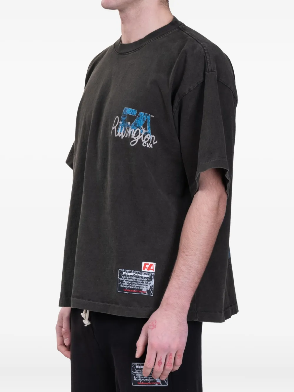 RRR123 Mansion T-shirt - Zwart