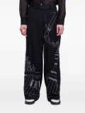 KidSuper Circus Sketch trousers - Black
