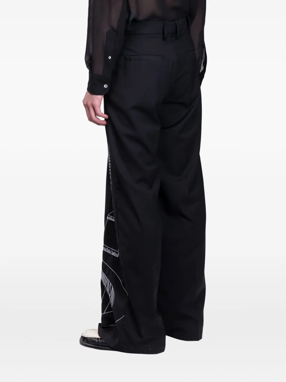 KidSuper Circus Sketch broek Zwart