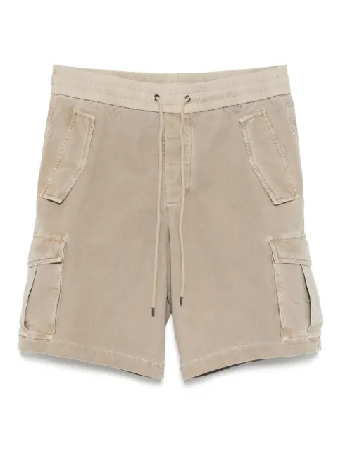James Perse woven cotton terry cargo shorts