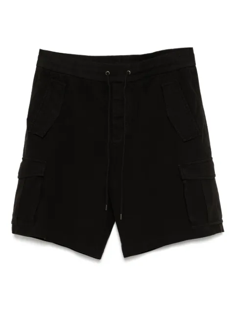 James Perse woven cotton terry cargo shorts