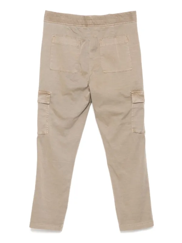James Perse アーミー コットン スラブ カーゴパンツ | ブラウン