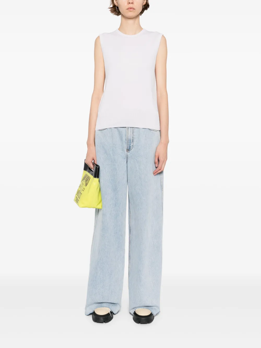 agnès b.  camiseta con cuello redondo | Chalecos y camisetas | Image 2