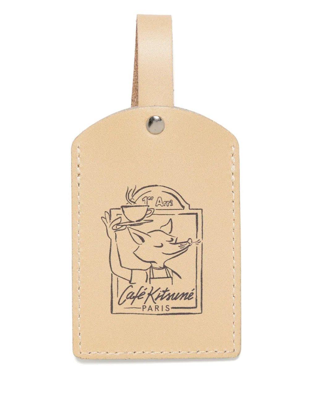 CAFÉ KITSUNÉ Street Fox name tag | Neutrals | Image 1