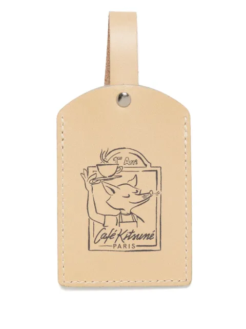 CAFÉ KITSUNÉ etiqueta de nombre Street Fox