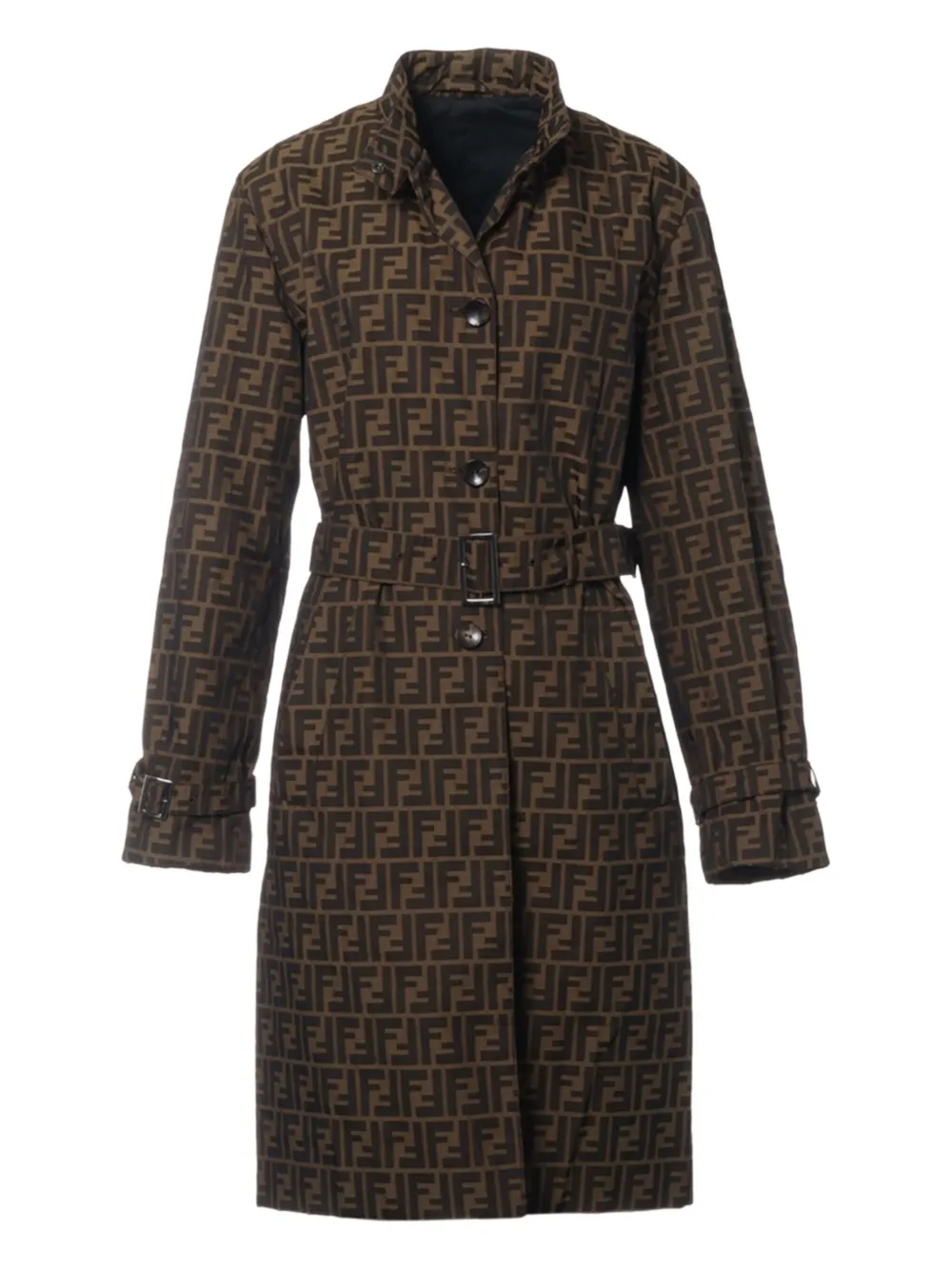 Fendi Pre-Owned trench à motif Zucca | marron | Image 1
