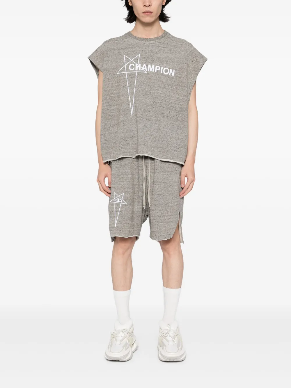 Rick Owens Tatlin top - Grijs