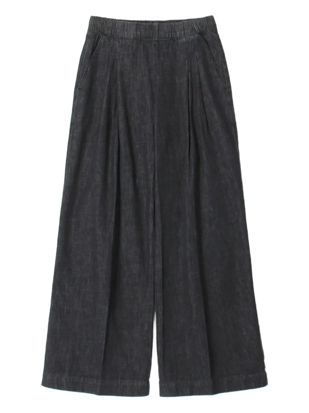 pleated jeans