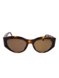 CHANEL Pre-Owned 1990-2000s cat-eye sunglasses - Brown