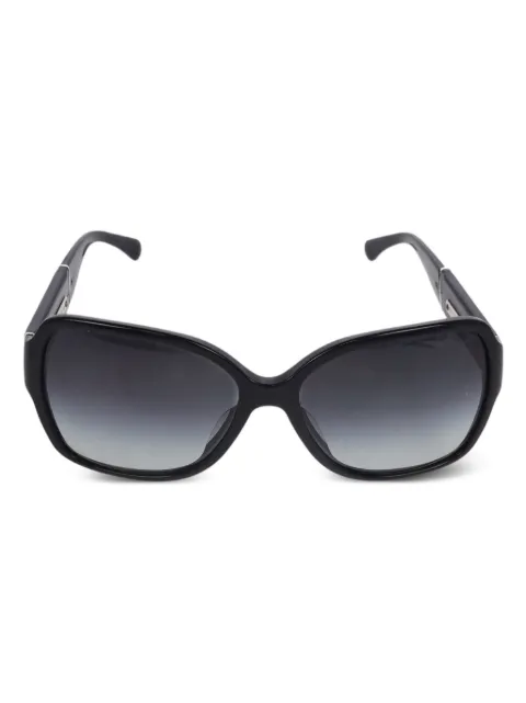 CHANEL Pre-Owned 2010s oversize-frame sunglasses
