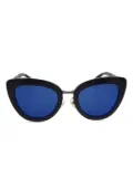 CHANEL Pre-Owned 1990-2000s cat-eye sunglasses - Black