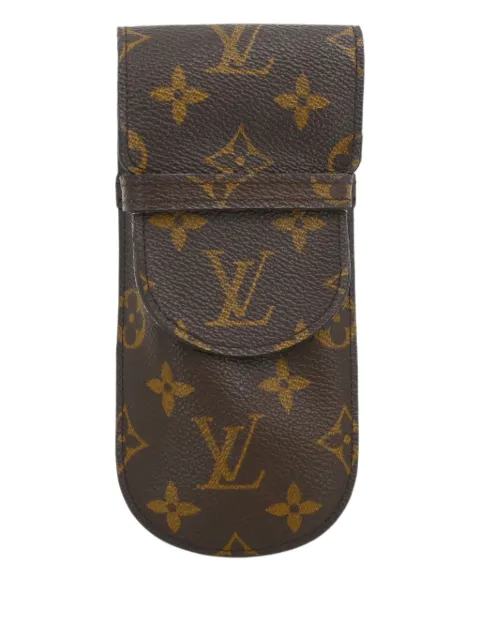 Louis Vuitton Pre-Owned monogram leather eyewear case