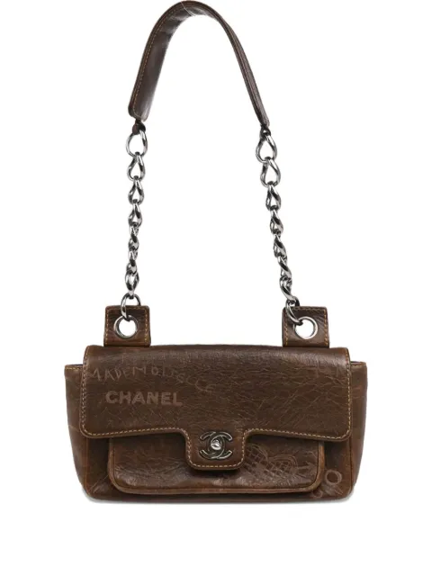 CHANEL Pre-Owned 2003 graffiti shoulder bag
