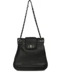 CHANEL Pre-Owned 2003 grained-leather shoulder bag - Black