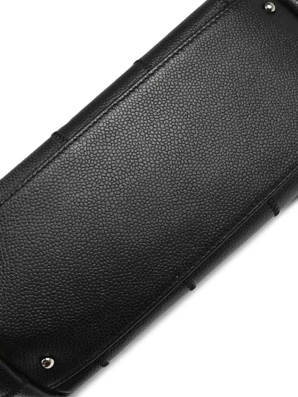 Pre-owned Chanel 2006 Choco Bar-quilted Tote Bag