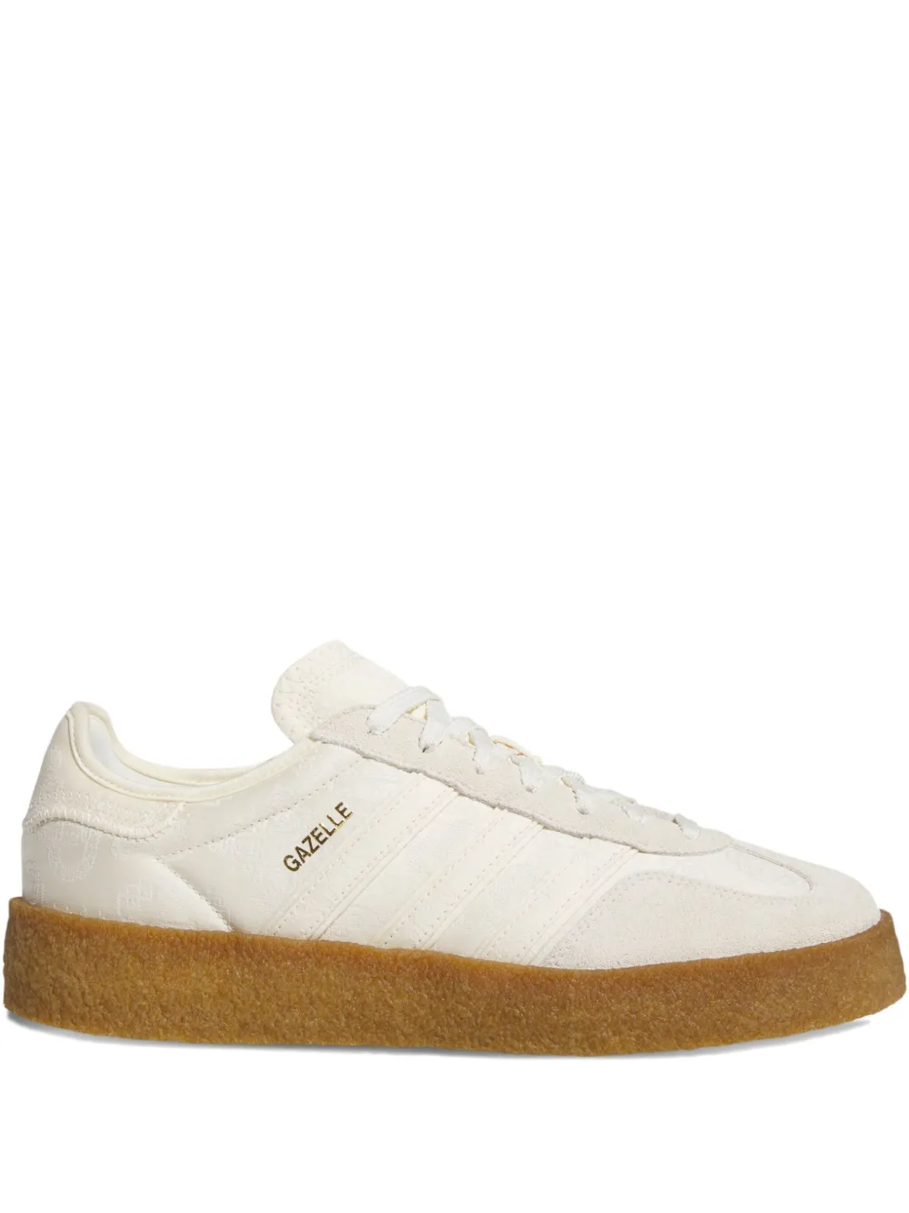 Adidas x Edison Chen Gazelle Clot lace-up sneakers Neutrals