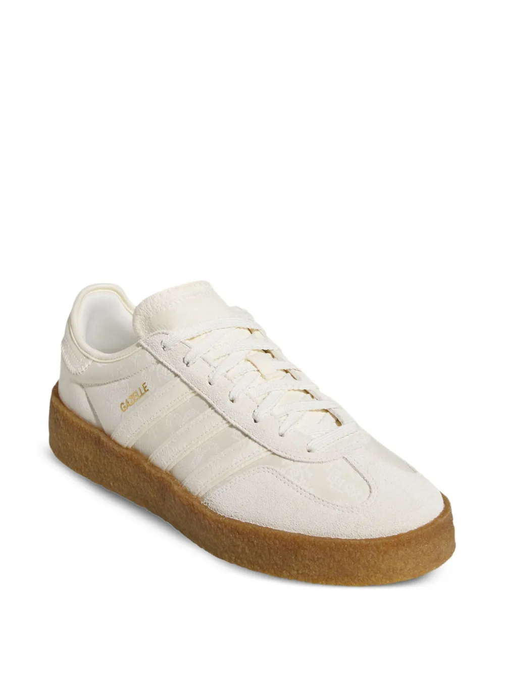 adidas x Edison Chen Gazelle Clot lace-up sneakers Neutrals