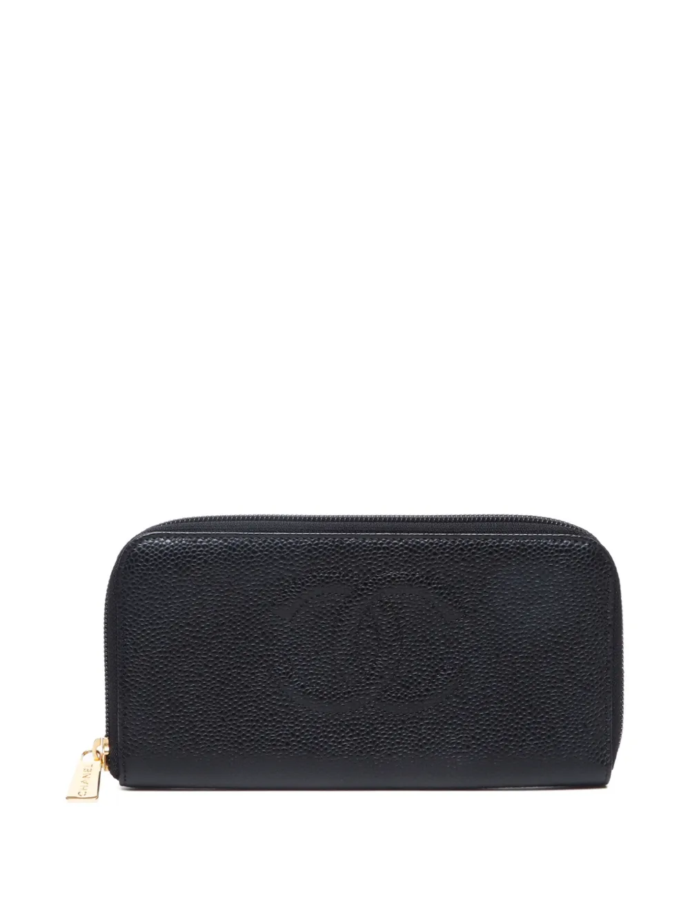 Pre-owned Chanel 2005-2006 Cc Caviar-leather Wallet