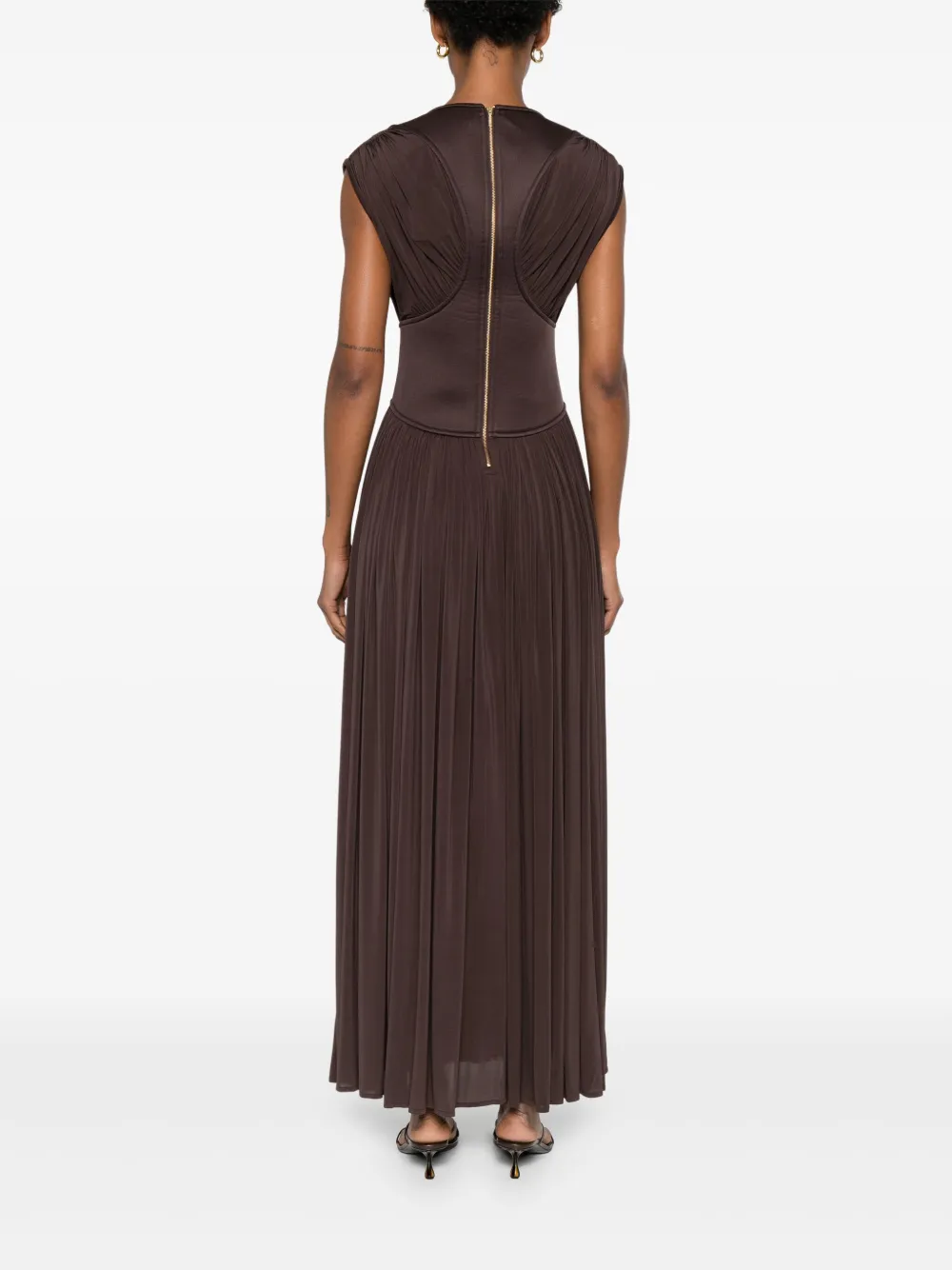 Shop Zimmermann Illuminate Column Maxi Dress