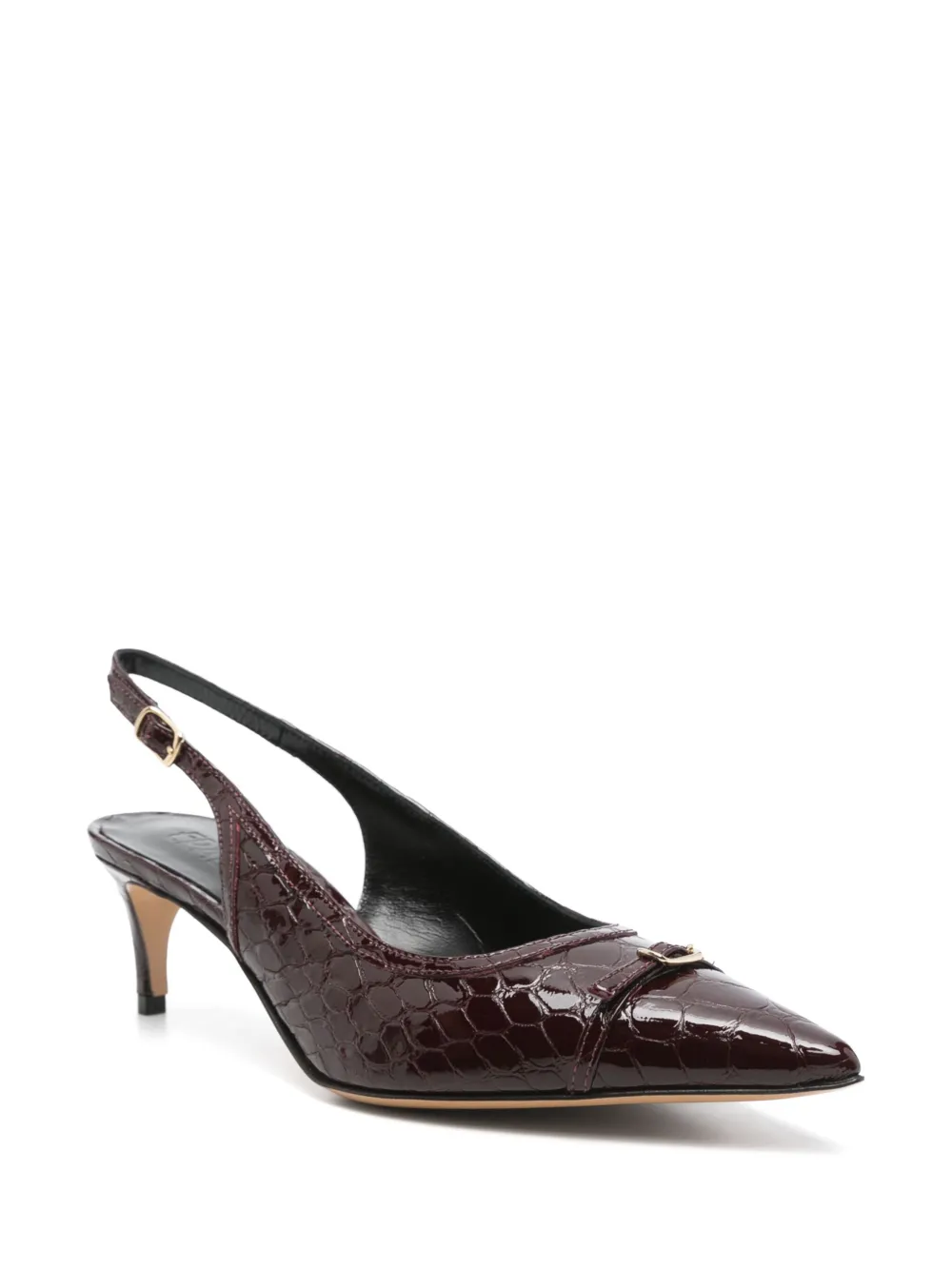 ERALDO 50mm leren pumps - Rood