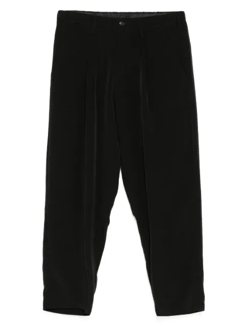Y's elasticated-waistband tapered trousers