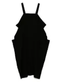 Y's adjustable strap dress - Black