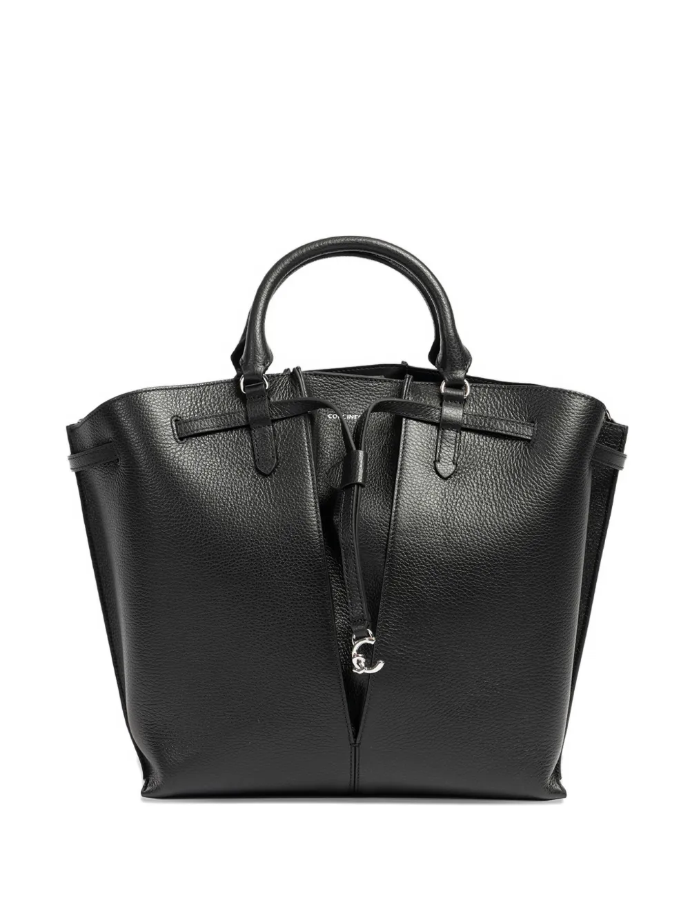 Shop Coccinelle Fold Detailed Tote Bag