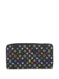 Louis Vuitton Pre-Owned multicolour logo print wallet - Black