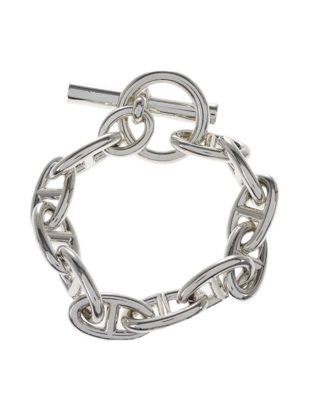 Hermès Pre-Owned pulsera Chaine d'Ancre 2010 | plateado | Image 1