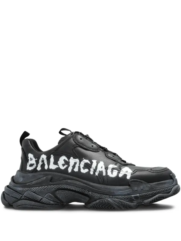 Balenciaga Triple S Sneakers | Black | FARFETCH