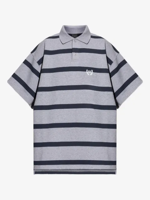 Balenciaga polo à logo imprimé