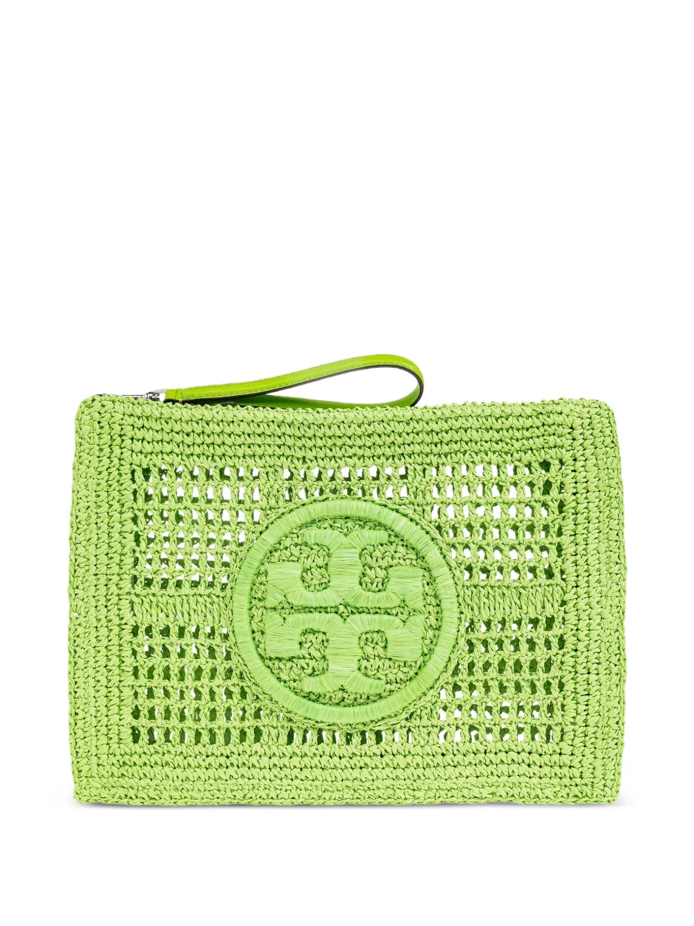 Tory Burch Ella クラッチバッグ - グリーン Tory Burch Ella クラッチバッグ - グリーン