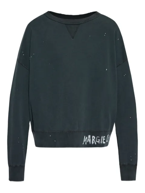 Maison Margiela logo-print sweatshirt
